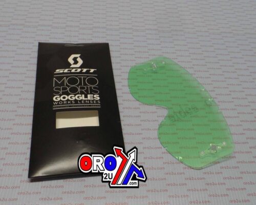 SCOTT 80/RECOIL WFS DRILL, ANTI-FOG CLEAR LENS, 205187-102