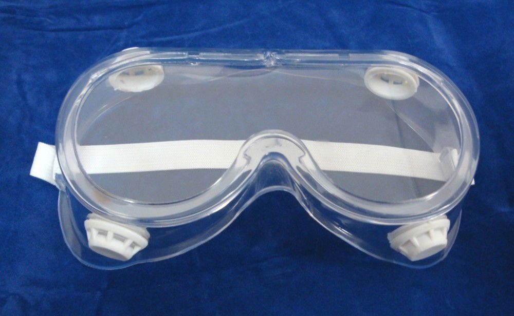 SAFETY GOGGLE CLEAR LENS 1.5mm FOUR AIR VENTS - TOOLZONE KDPSF010 - Image 4