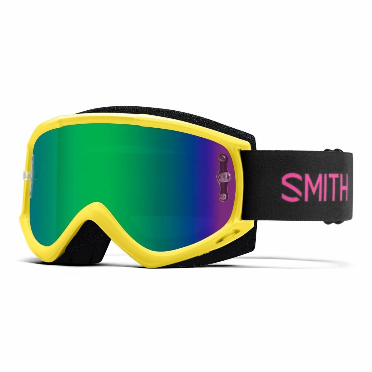 009 SMITH FUEL V.1 MAX CITRON YELLOW, M008302YN991Y - END OF LINE, MIRRORED LENS AND CLEAR LENS - Image 2