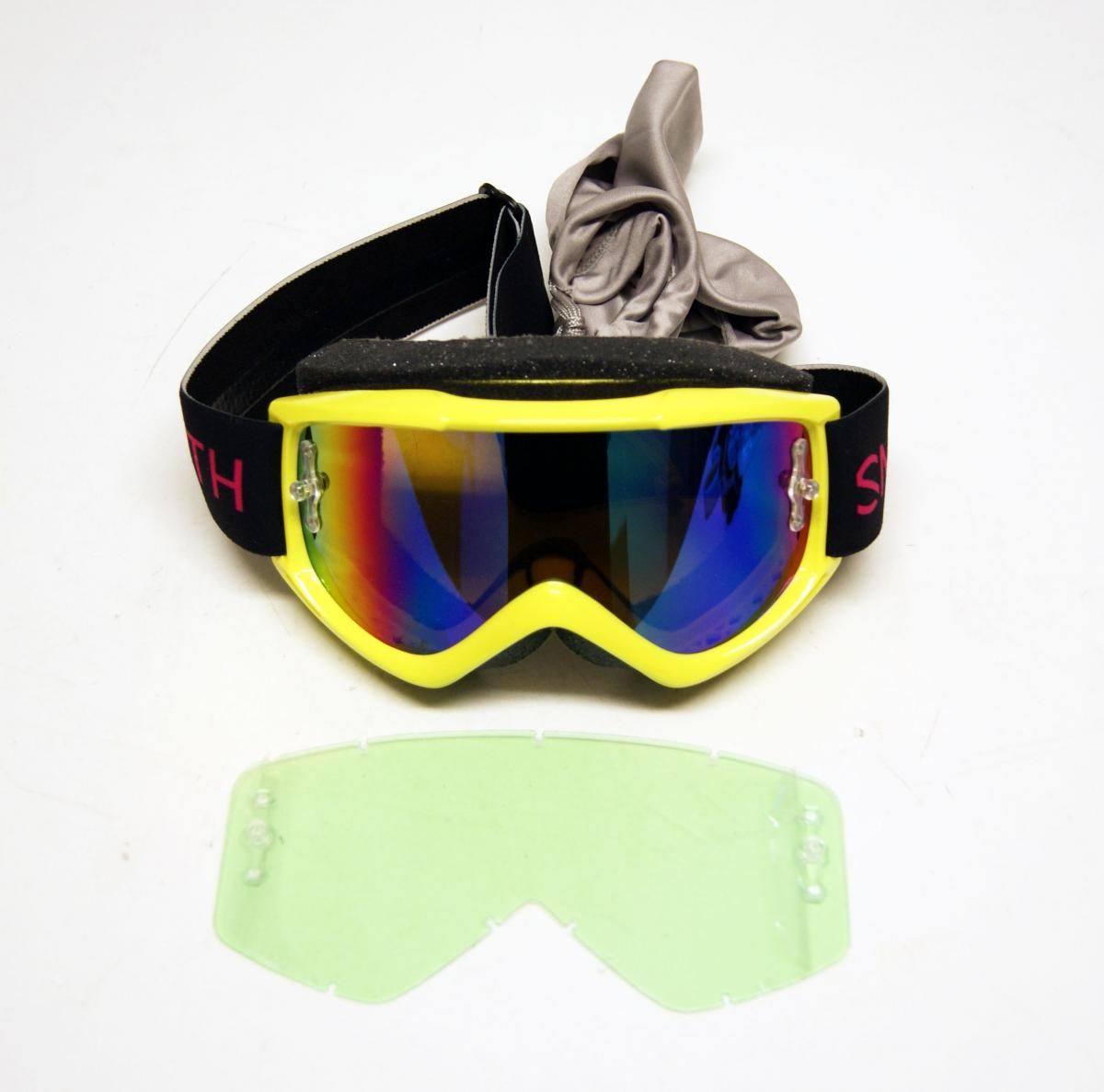 009 SMITH FUEL V.1 MAX CITRON YELLOW, M008302YN991Y - END OF LINE, MIRRORED LENS AND CLEAR LENS - Image 3