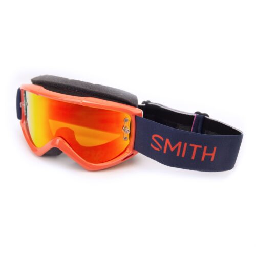 010 SMITH FUEL V.1 MAX RED ROCK, M00303909912 – END OF LINE, MIRRORED LENS AND CLEAR LENS