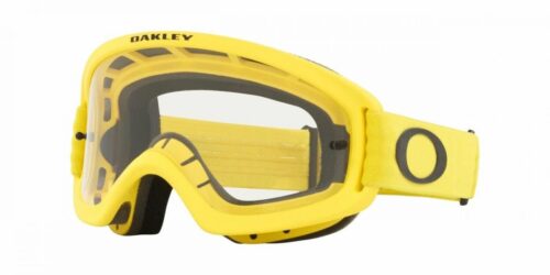OAKLEY O FRAME 2.0 XS MOTO YELLOW, OA OO7116-17 CLEAR LENS, CLEAR LENS