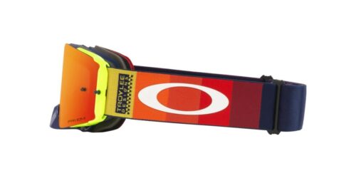 OAKLEY FRONT LINE MX TLD GRAPH YELLOW PRIZM, PRIZM TORCH LENS OA OO7087-64, OA OO7087-64