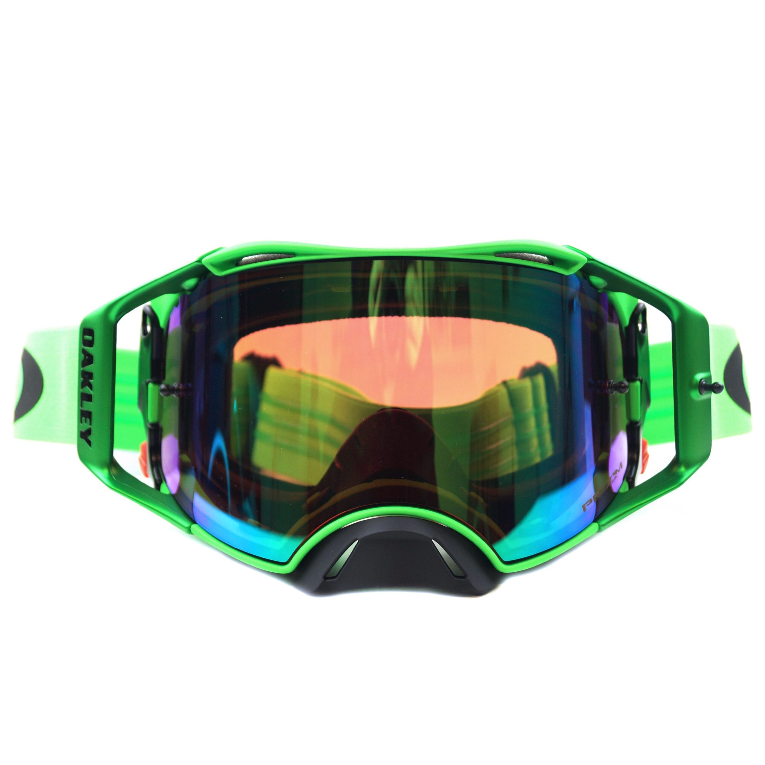 OAKLEY AIRBRAKE MX MOTO GREEN PRIZM JADE LENS, PRIZM JADE IRIDIUM LENS OA OO7046-A3, OA OO7046-A3