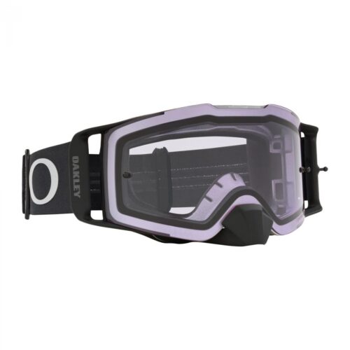 OAKLEY FRONT LINE MX TUFF BLOCKS BLACK/GUNMETAL, PRIZM LOW LIGHT LENS OO7087-74, OA OO7087-74