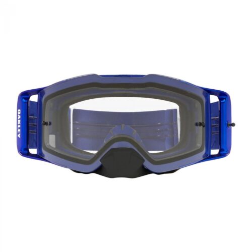 OAKLEY FRONT LINE MX MOTO BLUE, OA OO7087-77 CLEAR LENS, OA OO7087-77