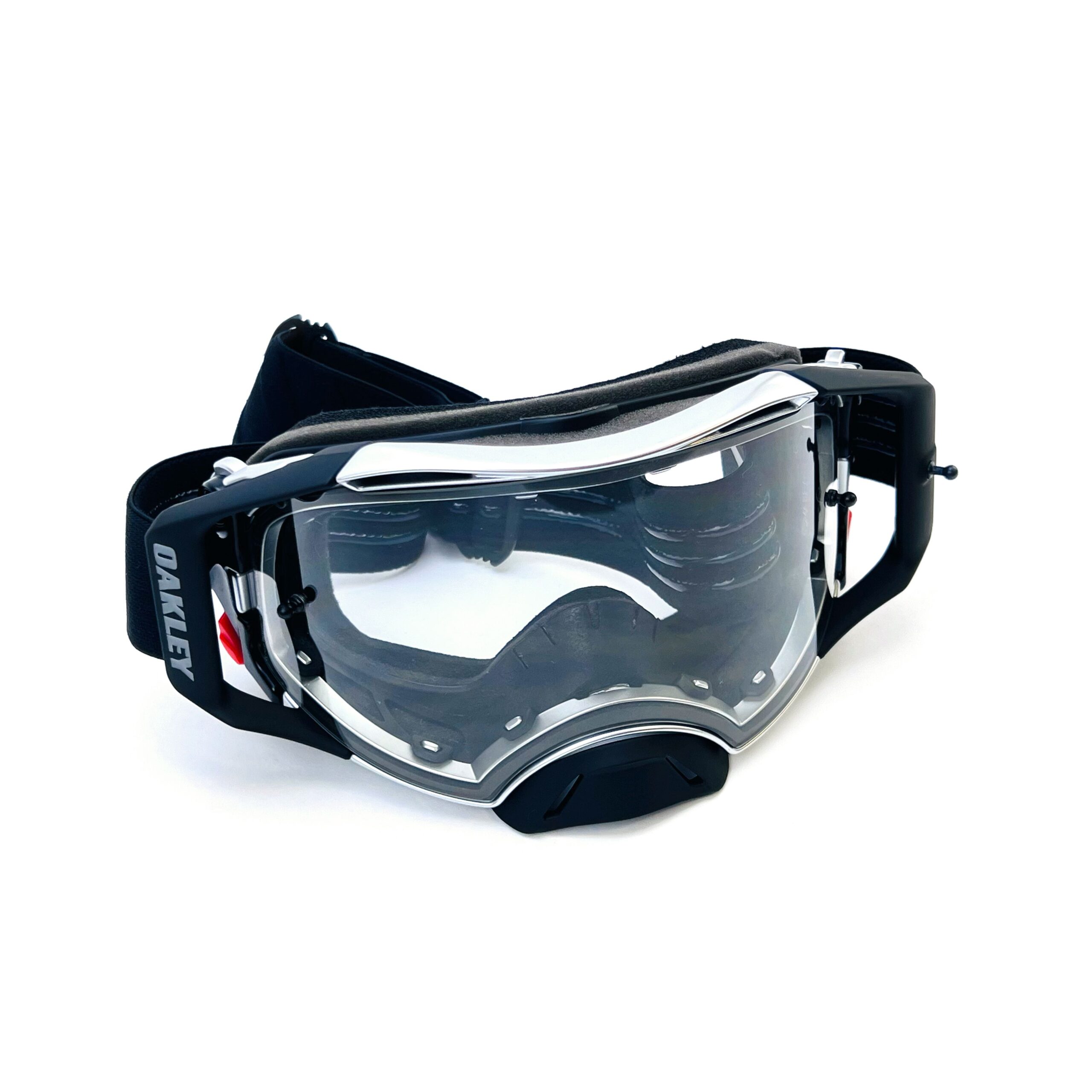 OAKLEY AIRBRAKE MX TUFF BLOCKS GUNMETAL, CLEAR LENS OA OO7046-B0, OA OO7046-B0 - Image 4