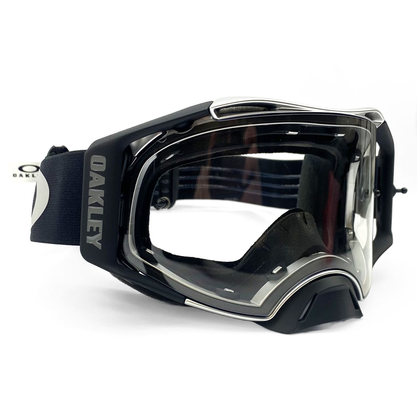 OAKLEY AIRBRAKE MX TUFF BLOCKS GUNMETAL, CLEAR LENS OA OO7046-B0, OA OO7046-B0 - Image 7