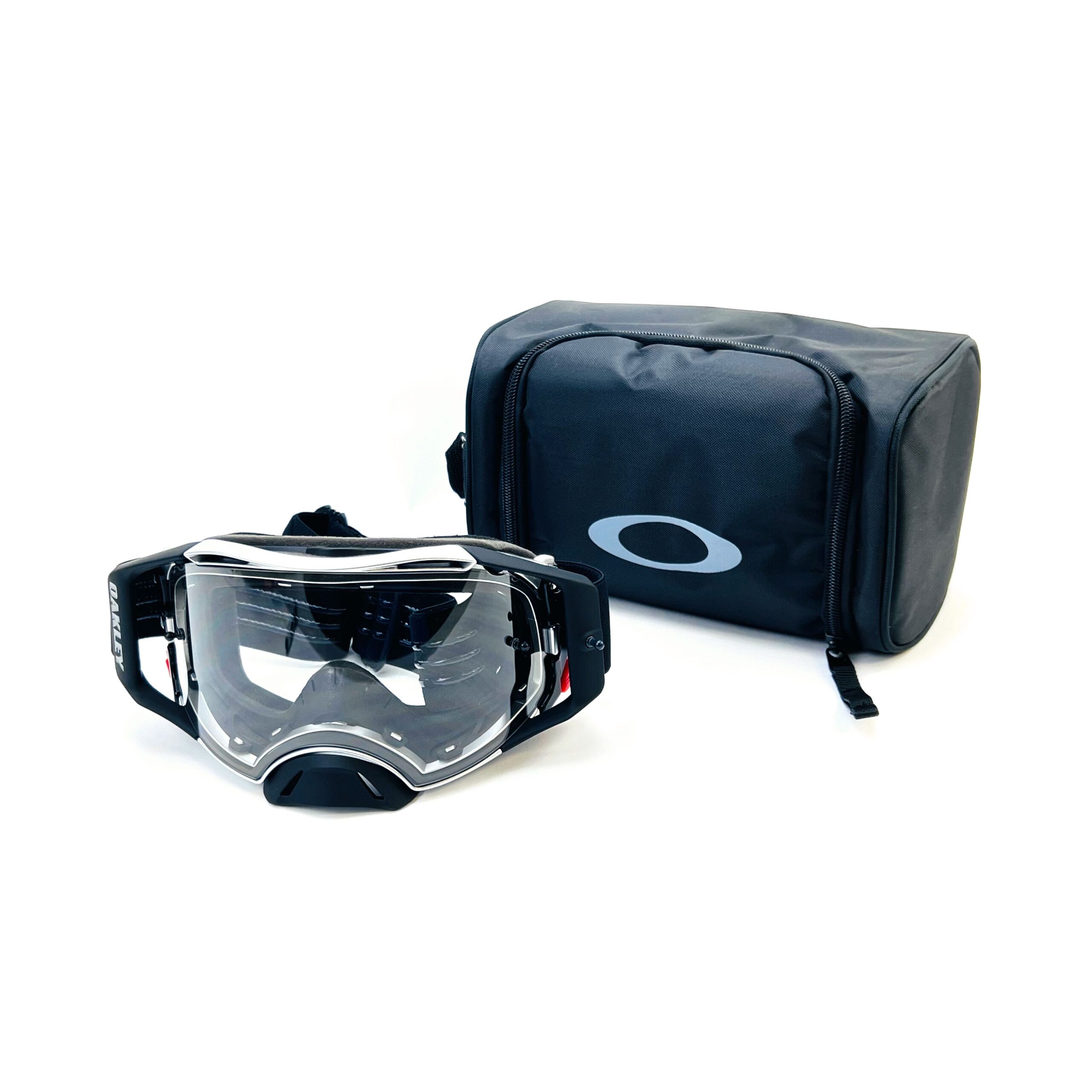 OAKLEY AIRBRAKE MX TUFF BLOCKS GUNMETAL, CLEAR LENS OA OO7046-B0, OA OO7046-B0 - Image 10