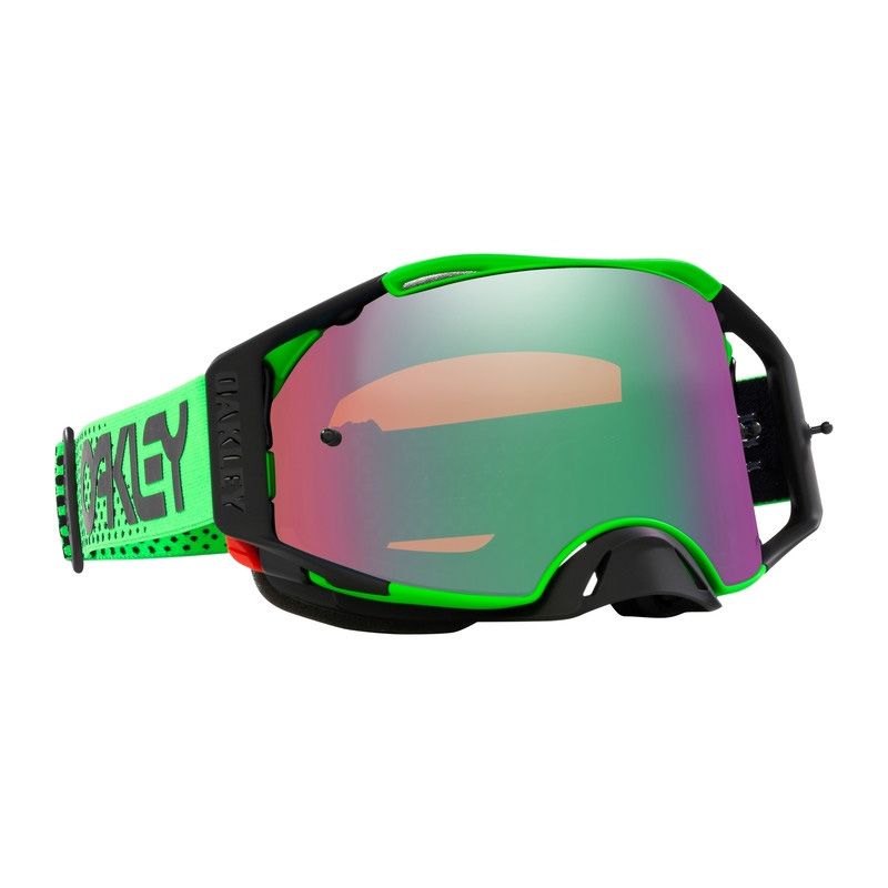OAKLEY AIRBRAKE MX MOTO GREEN B1B GREEN/GREEN, PRIZM MX JADE IRIDIUM LENS - Image 3