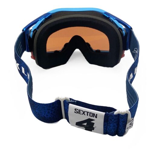 OAKLEY AIRBRAKE MX SEXTON SIGNATURE BLUE/BLUE, PRIZM MX SAPPHIRE LENS