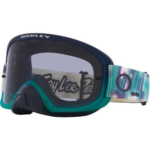 OAKLEY O-FRAME 2.0 PRO MX TROY LEE DESIGN PIXEL WHITE/LIGHT SMOKE, LIGHT GREY LENS