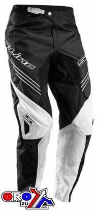 PANTS S-LINE 36 BLACK/WHITE, PANMX14