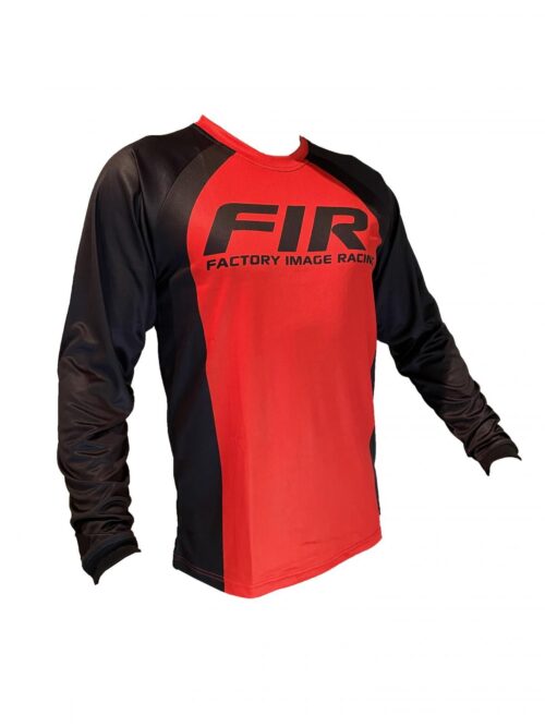 CONTOUR RED/BLACK JERSEY XL, MX RACE WEAR, ENDURO GEAR