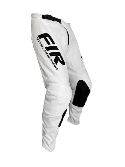 CONTOUR WHITE/BLACK PANTS 28, MX RACE WEAR, ENDURO GEAR