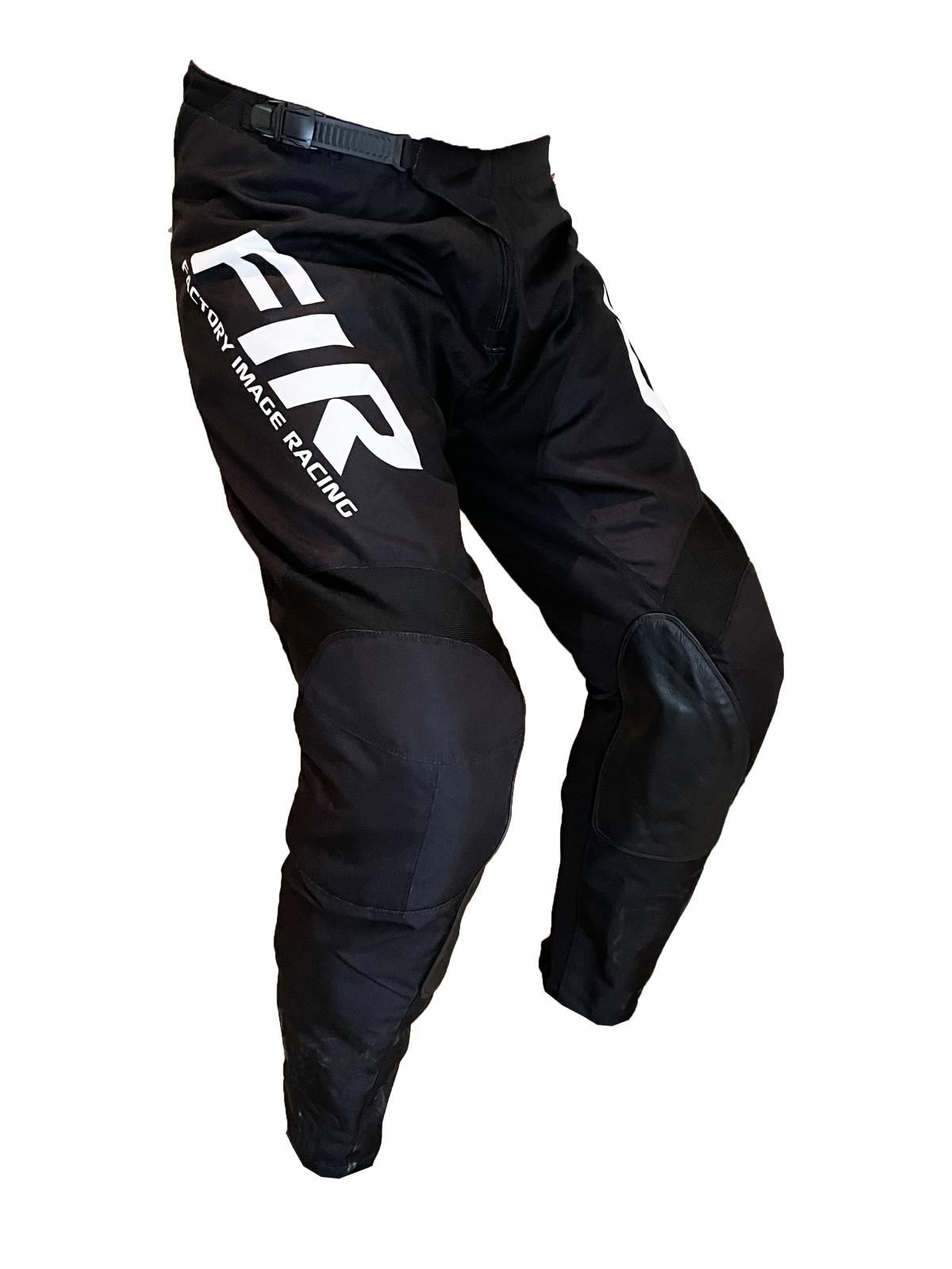 CONTOUR BLACK/WHITE PANTS 38, MX RACE WEAR, ENDURO GEAR