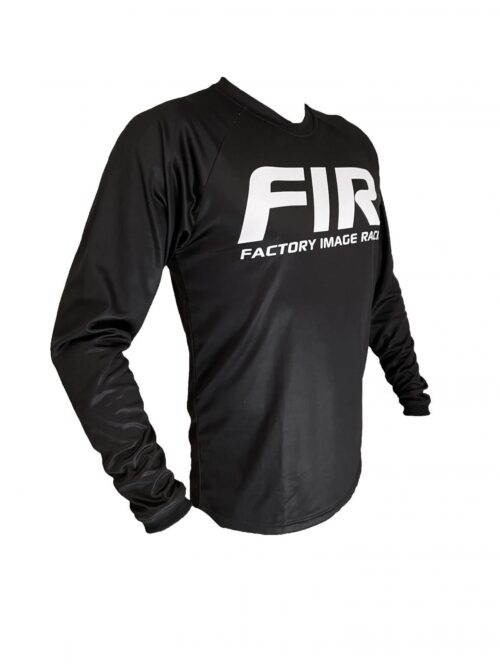 CONTOUR BLACK/WHITE JERSEY L, MX RACE WEAR, ENDURO GEAR