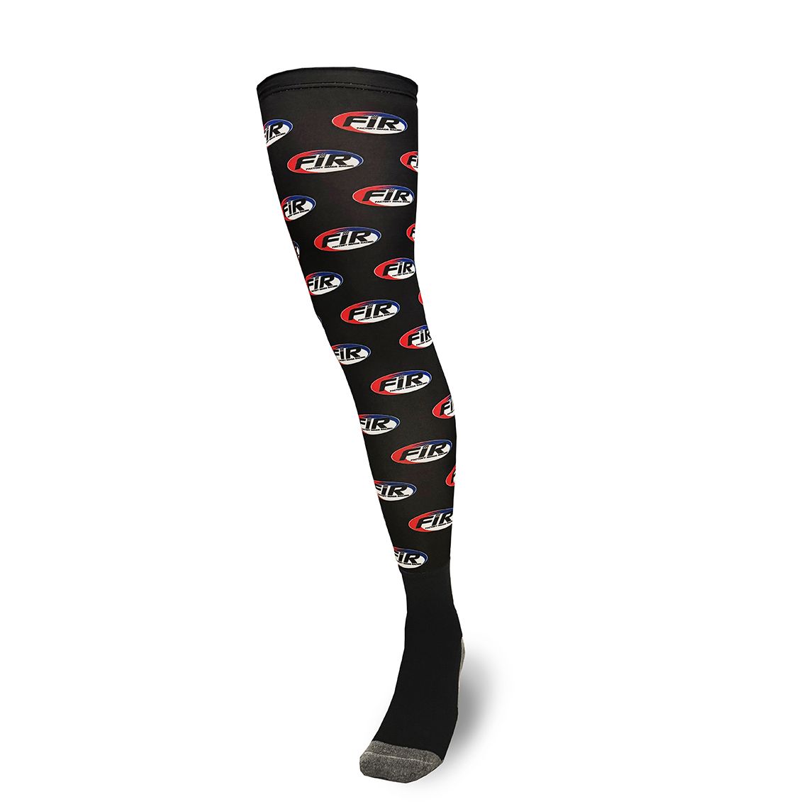 KNEE BRACE MX ENDURO SOCKS WITH FIR OVAL DESIGN SIZE S/M SIZE UK 3-7 - Image 2