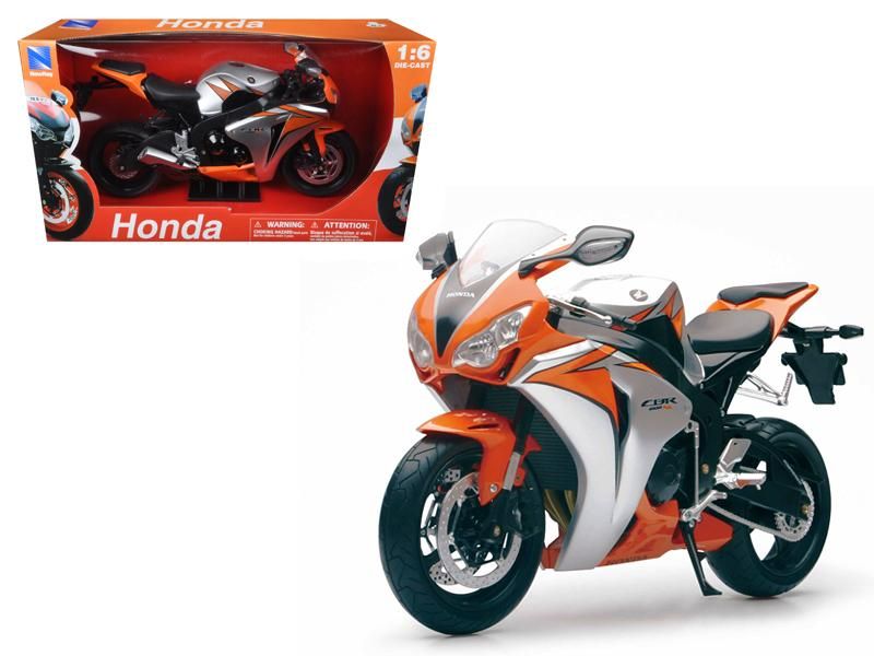 MODEL DIE CAST HONDA HRC CBR1000RR, 2009 RC21 REPSOL, SCALE 1:6, NEWRAY 49073