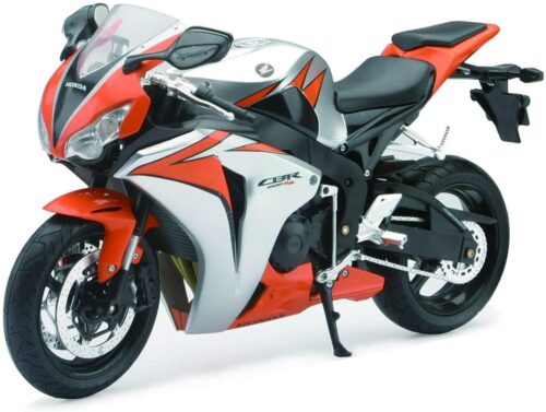 MODEL DIE CAST HONDA CBR1000RR, 2010 RED AND BLACK, SCALE 1:6, NEWRAY 49293