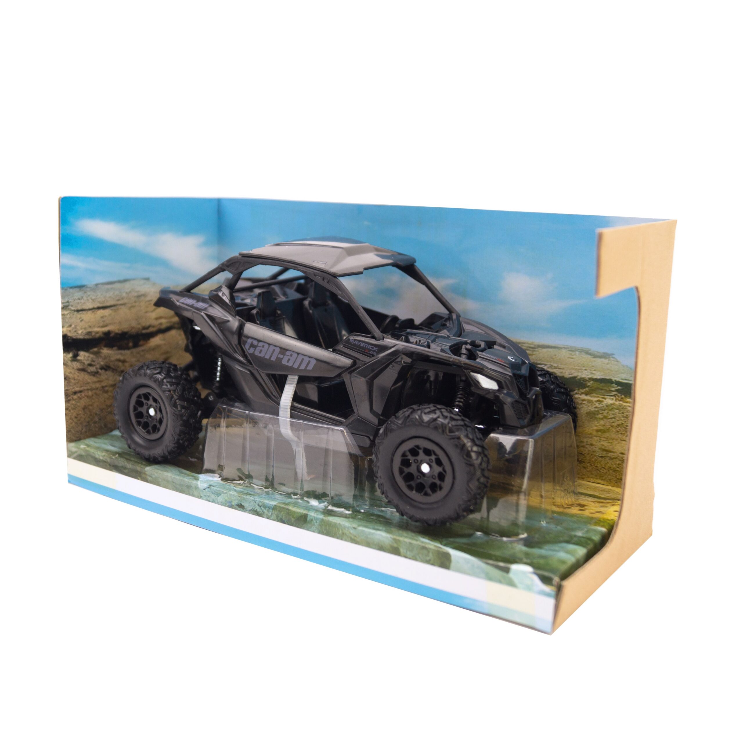 MODEL DIE CAST CAN-AM MAVERICK X3, BLACK, SCALE 1:18, NEWRAY 58193B