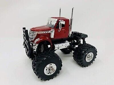 MODEL DIE CAST INTERNATIONAL LONESTAR, TRUCK, RED AND BLACK, SCALE 1:43, NEWRAY 54576 - Image 3