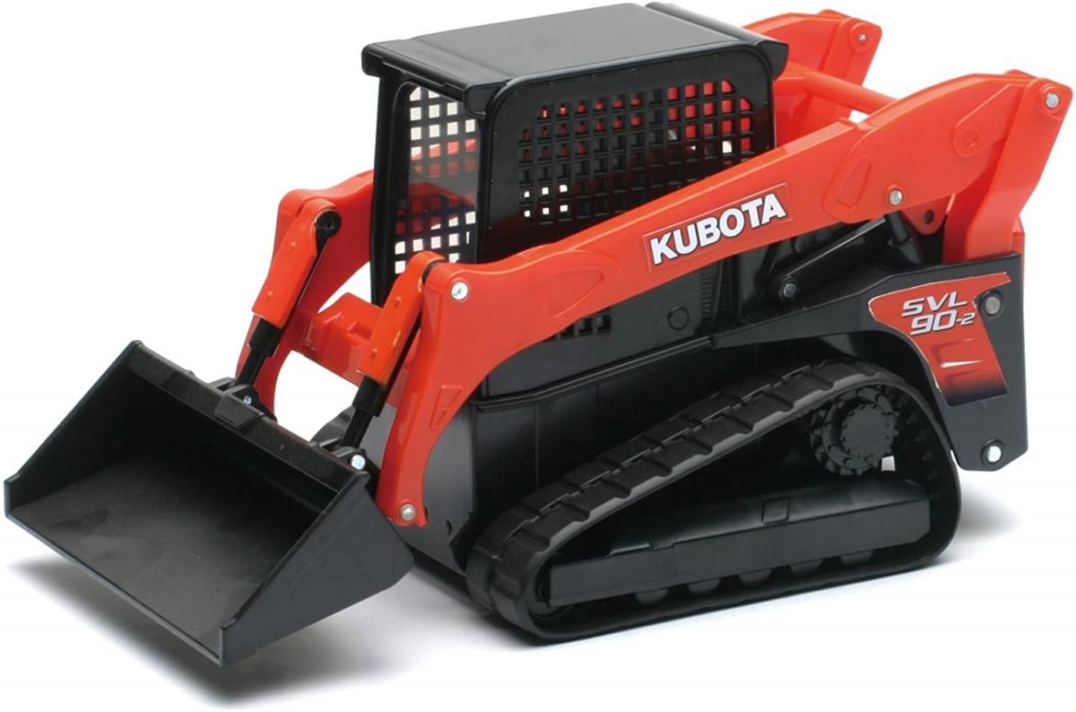 MODEL KUBOTA COMPACT TRACK LOADER, SVL90, ORANGE AND BLACK, SCALE 1:18, NEWRAY SS-33173 - Image 2