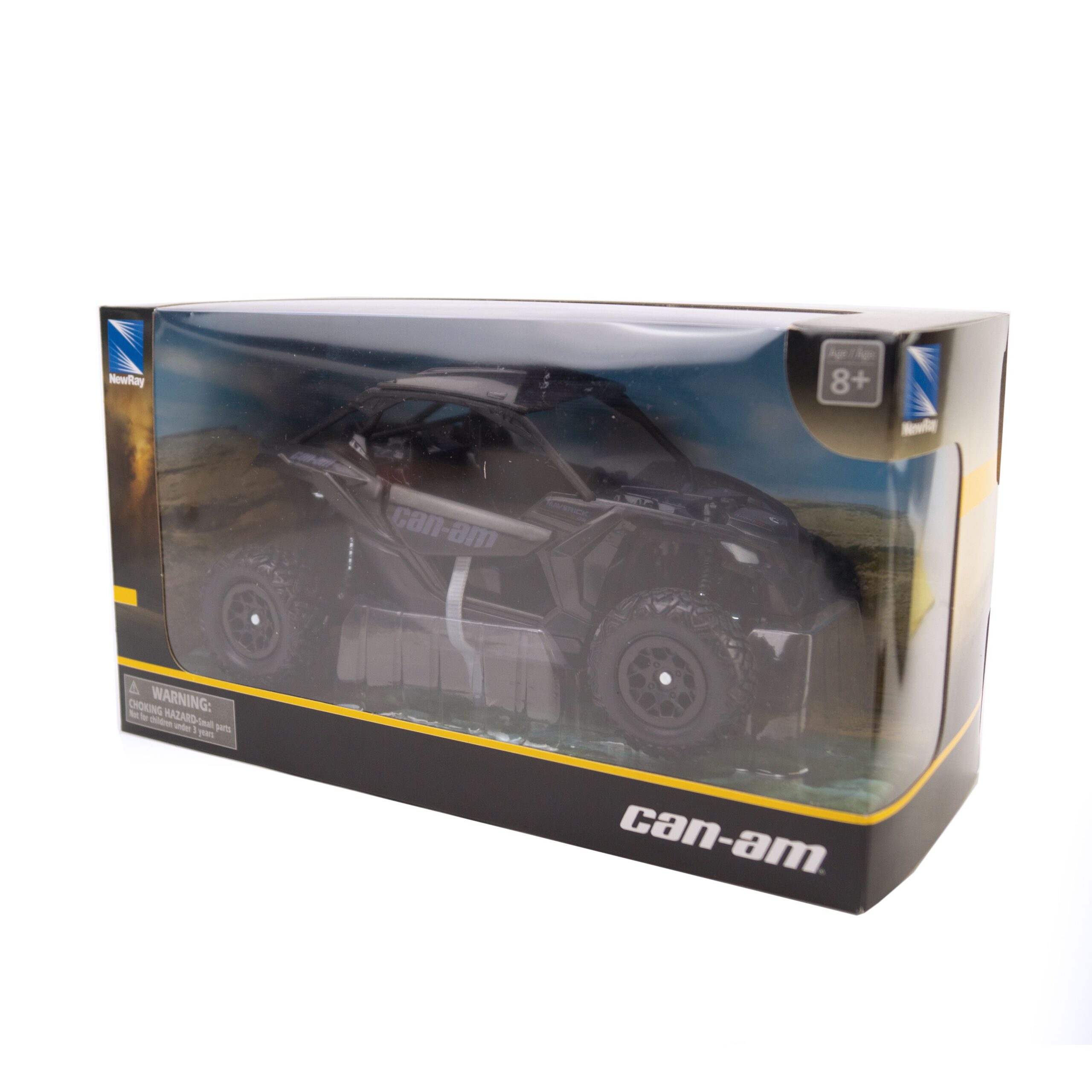 MODEL DIE CAST CAN-AM MAVERICK X3, BLACK, SCALE 1:18, NEWRAY 58193B - Image 4