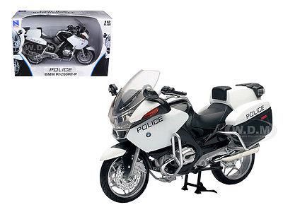 MODEL DIE CAST BMW R1200 RT-P, U.S. POLICE BIKE, SCALE 1:12, NEWRAY 43153