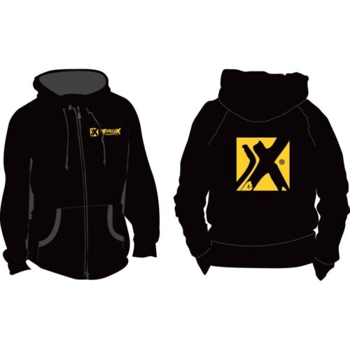 PRO-X HOODIE SWEATER, 99.6043.M, BLACK, APPAREL, MEDIUM