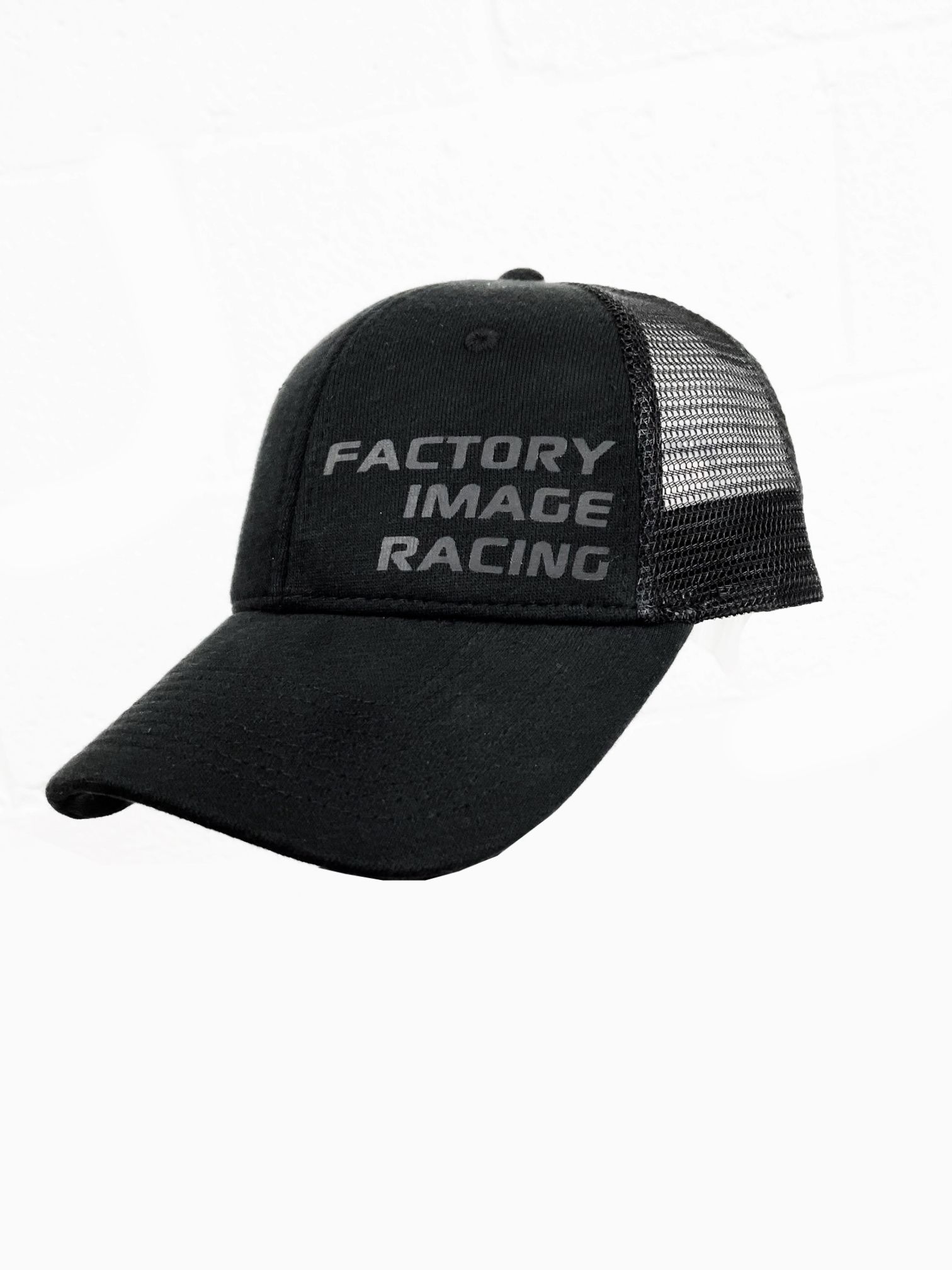 FIR BLACK TRUCKER CAP - BLACK ON BLACK - ONE SIZE