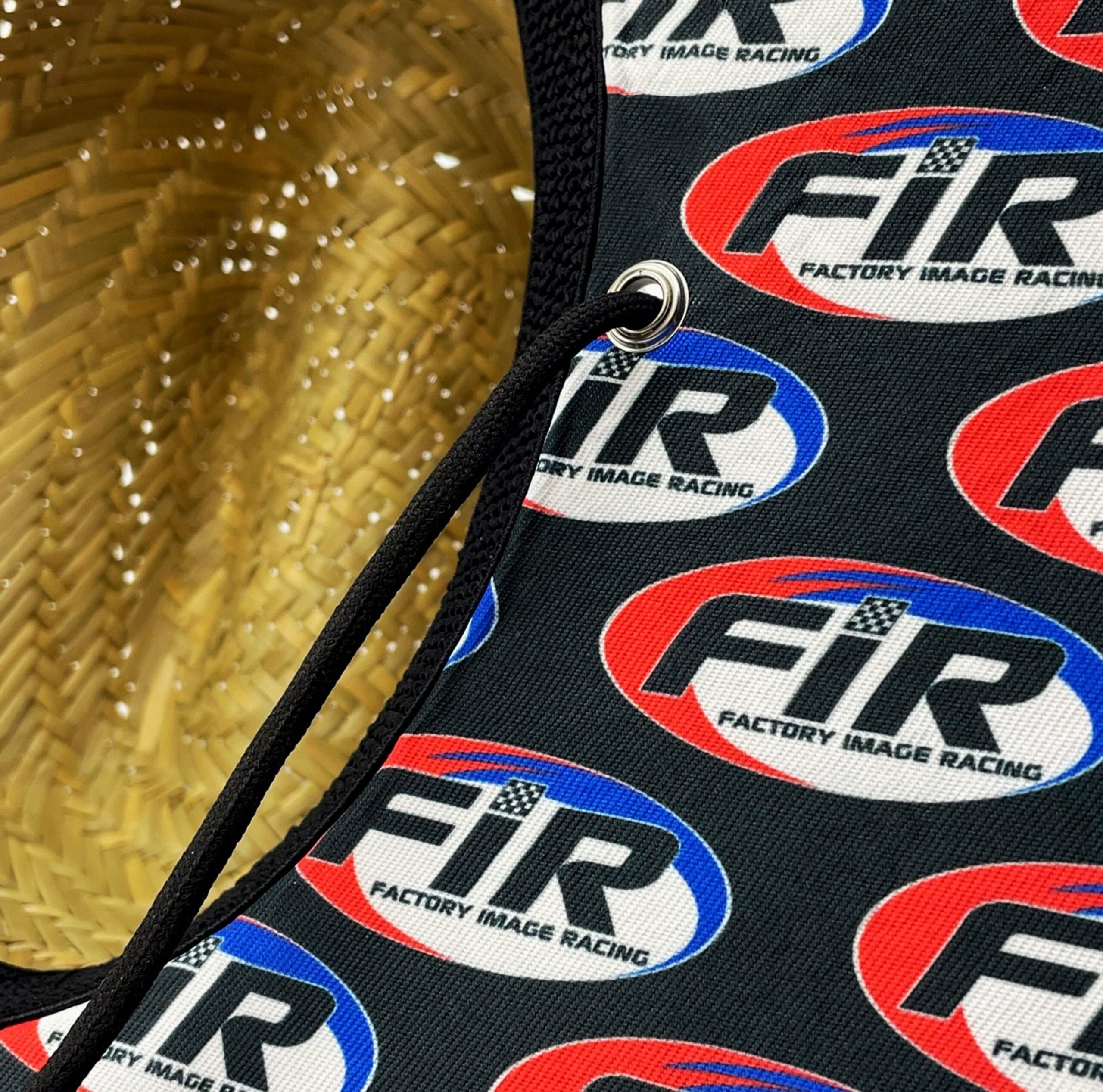 SHORESIDE STRAW HAT - FIR LOGO PATCH - ONE SIZE - Image 2