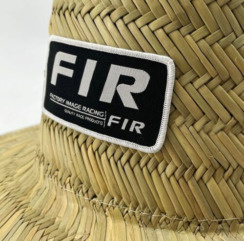 SHORESIDE STRAW HAT – FIR TEXT PATCH – ONE SIZE