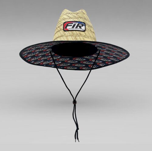 SHORESIDE STRAW HAT – FIR LOGO PATCH – ONE SIZE
