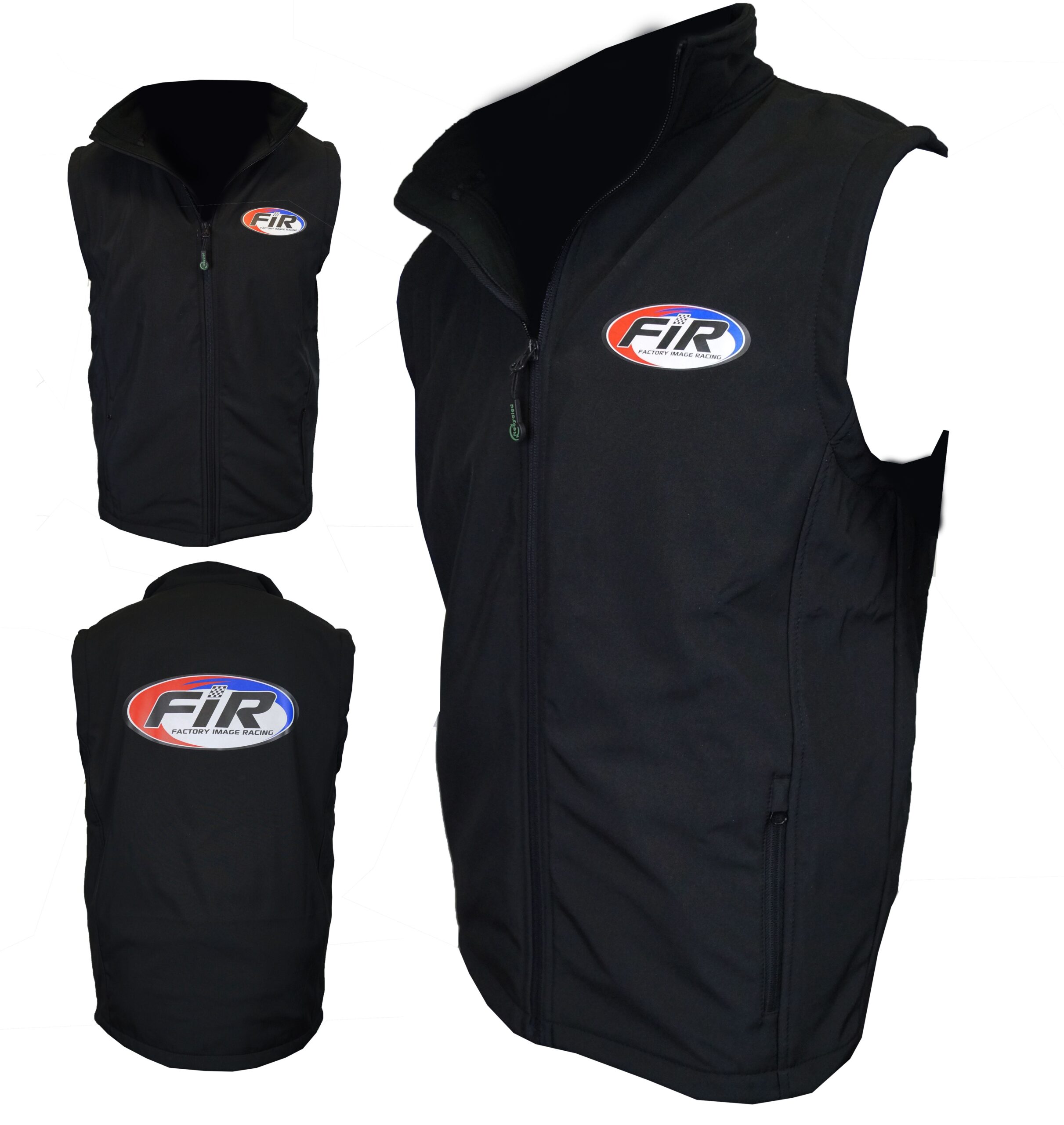 FIR SOFTSHELL GILET BODYWARMER – BLACK – SIZE 2XL