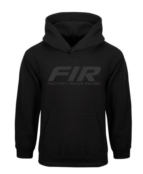 FIR KIDS HOODIE SWEATER – BLACK ON BLACK, SIZE – 5/6