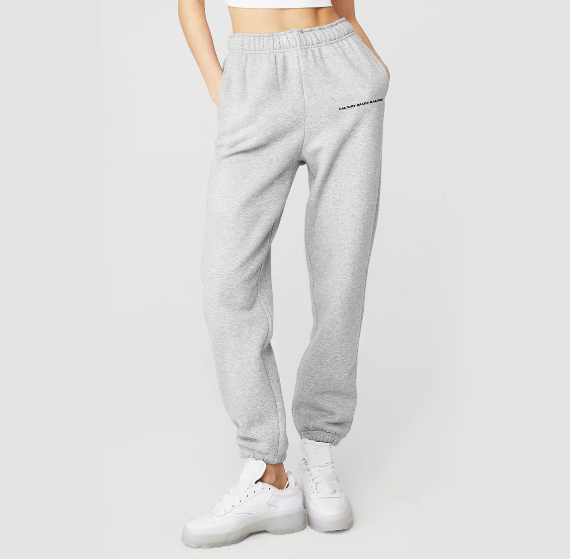 FIR GREY TRACKSUIT BOTTOMS - L