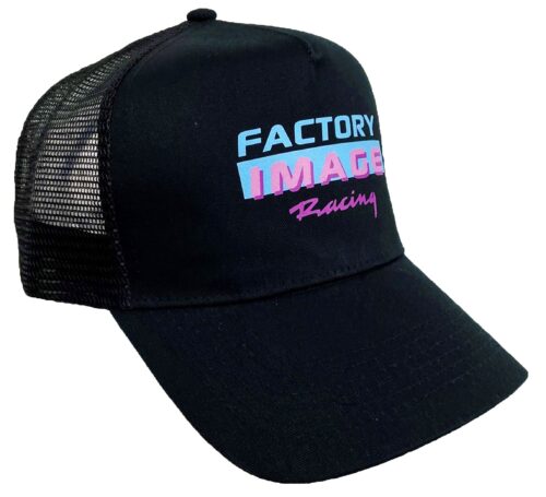 FIR BLACK TRUCKER CAP – VICE DESIGN – ONE SIZE