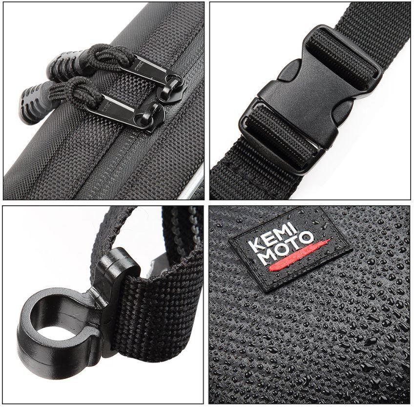 FRONT HEAVY DUTY FENDER TOOL BAG WITH ROLL MATERIAL 1680D OXFORD CLOTH - Image 3