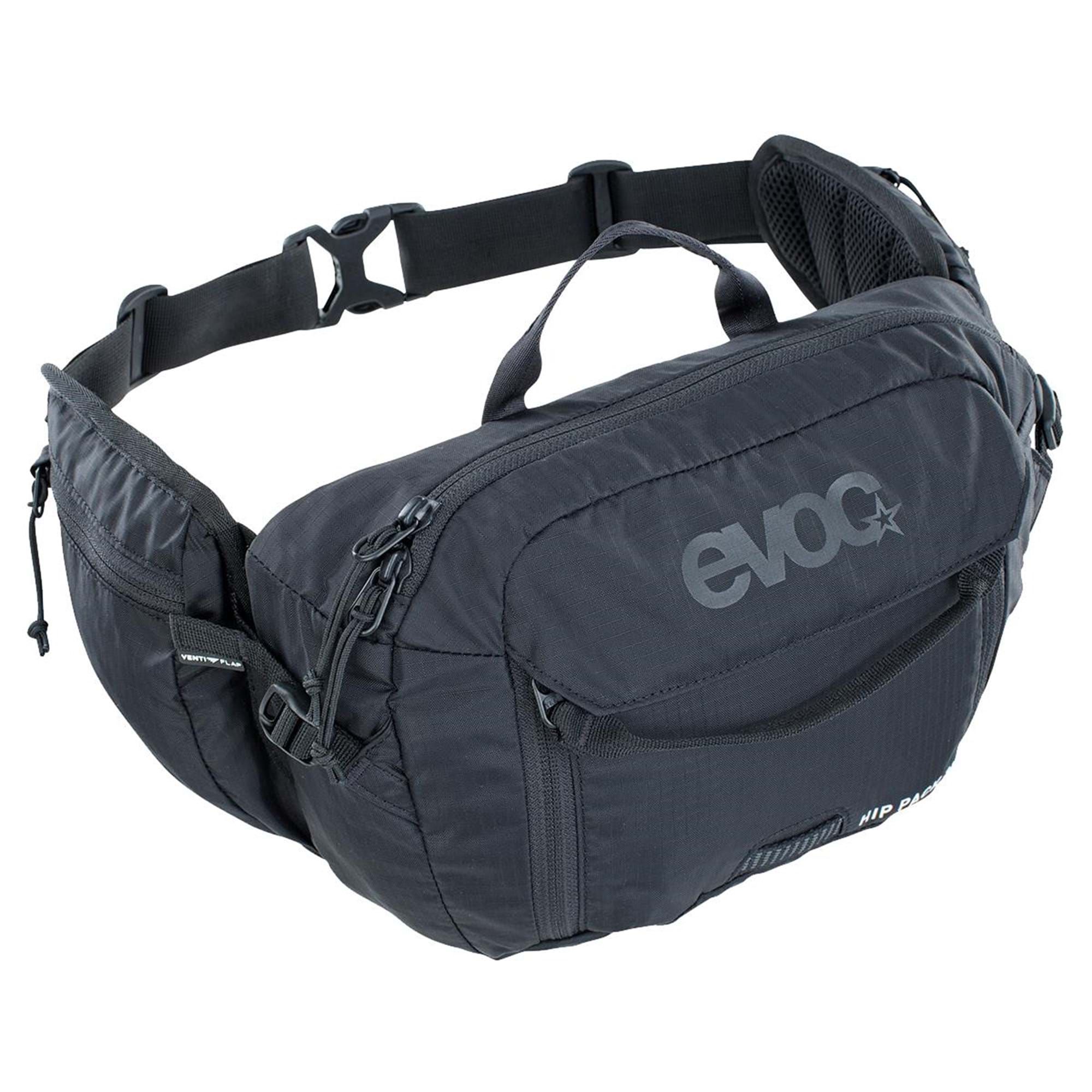 EVOC HIP BUM BAG PACK 3L 2020: BLACK 3L EV722816 - Image 3