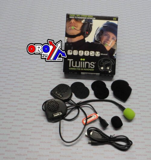 INTERCOM PHONE/GPS/STEREO, KIT D3 WITH BLUETOOTH