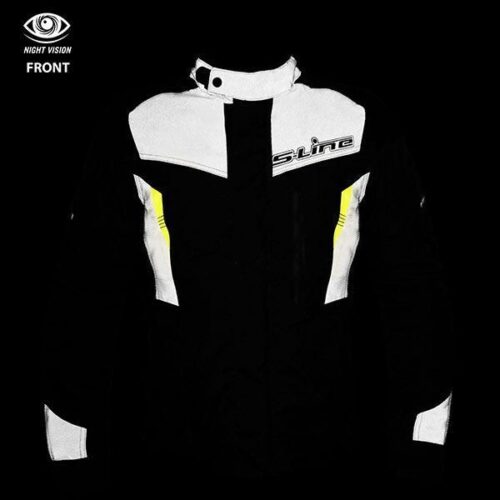 JACKET ADVENTURE EVO BLACK/YELLOW X-LARGE, S-Line Night Vision, VESTLGEVO15