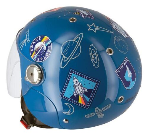 KIDS HELMET Small 47-48cm – SPUTNIK S775 Blue, S-Line JJS3G1001