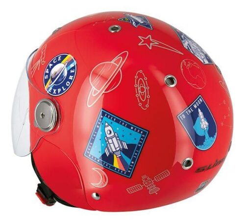 KIDS HELMET Small 47-48cm – SPUTNIK S775 Red, S-Line JJS4G1001