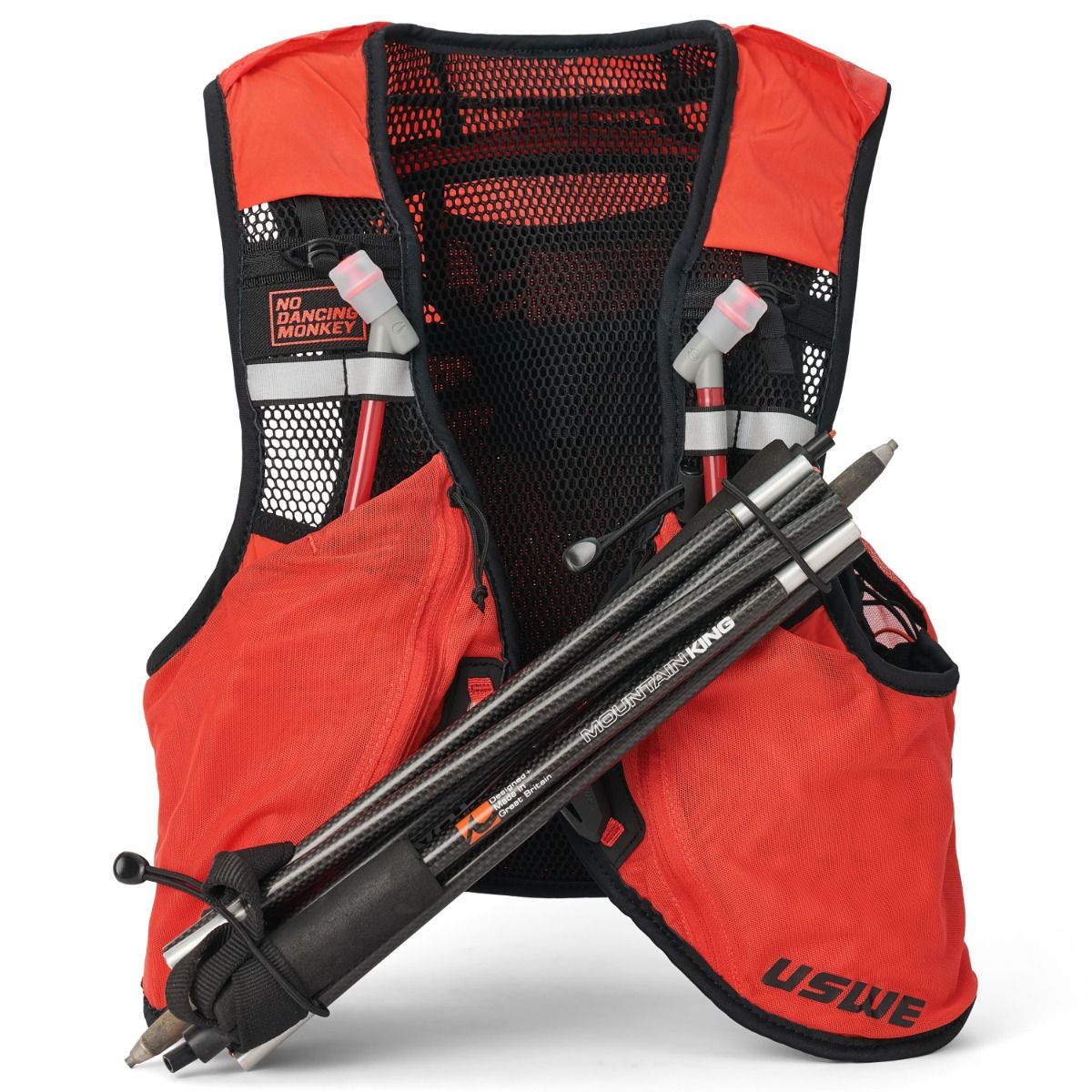 Pace 14L Trail Running Vest XL - Red - USWE 2140124605 - Image 5