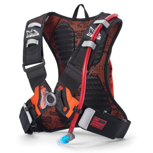 Moto Hydro 3L Dirt Biking Hydration Pack – Black/Orange – USWE 5203090038