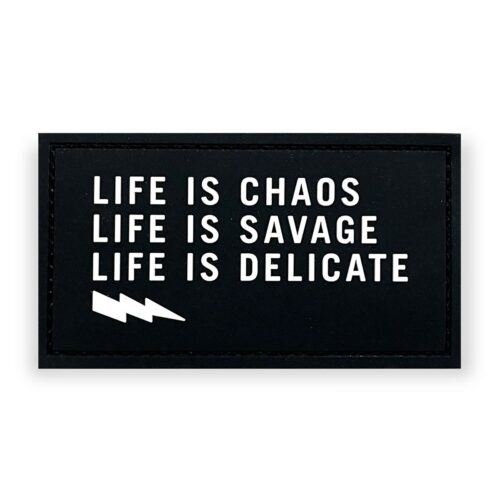 Life is Chaos Rubber Patch – USWE 101247