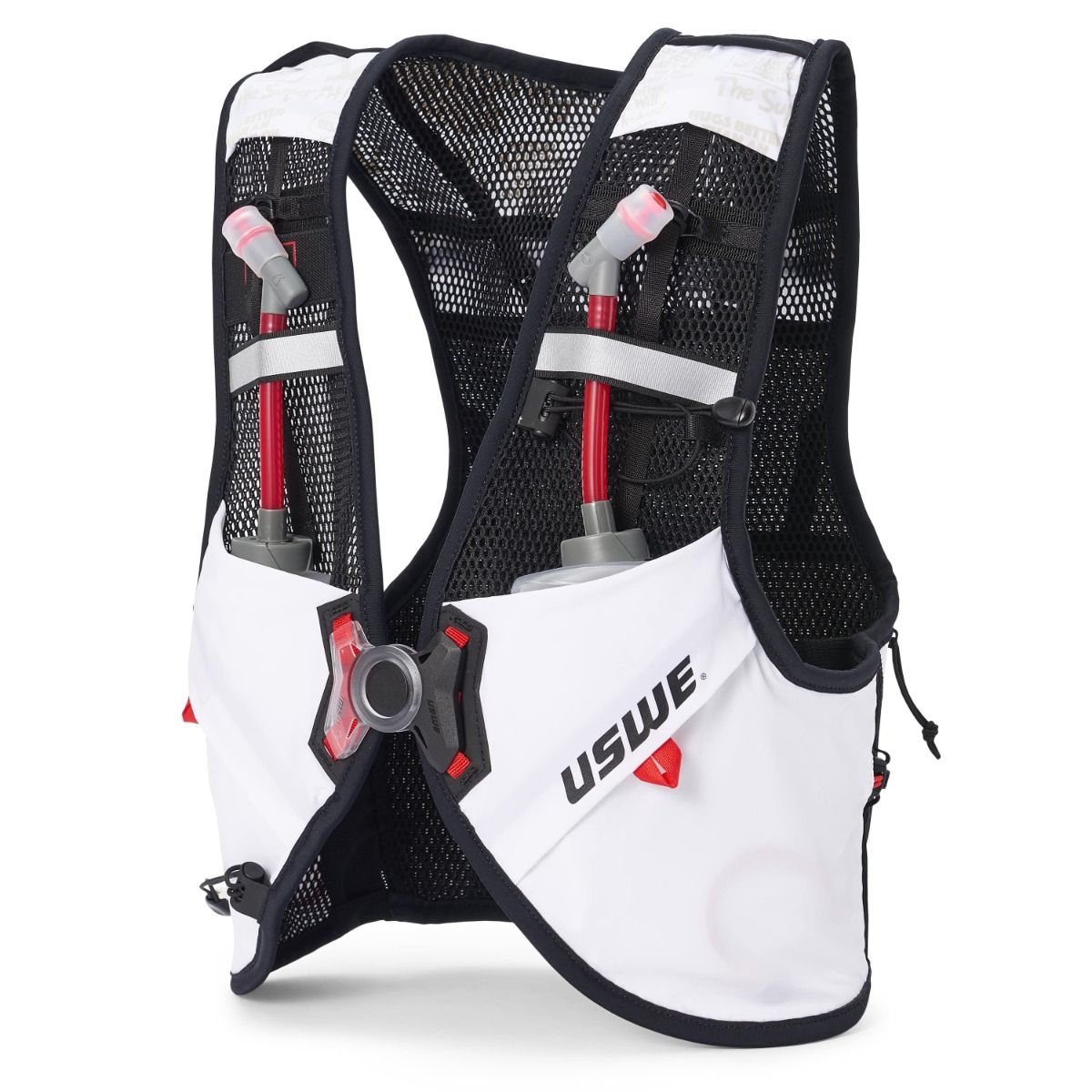 Pace 8L Trail Running Vest XL - White/Black - USWE 52080870295