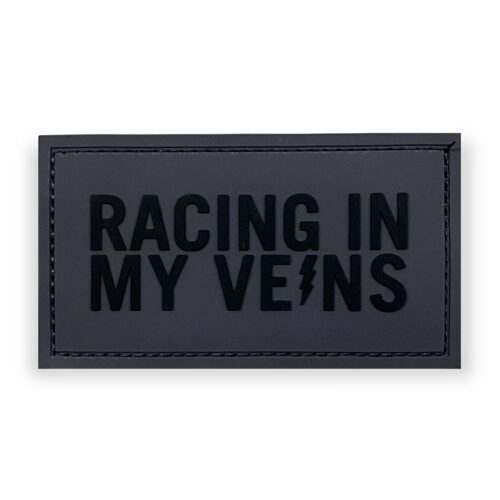 Racing In My Veins Rubber Patch – USWE 101246