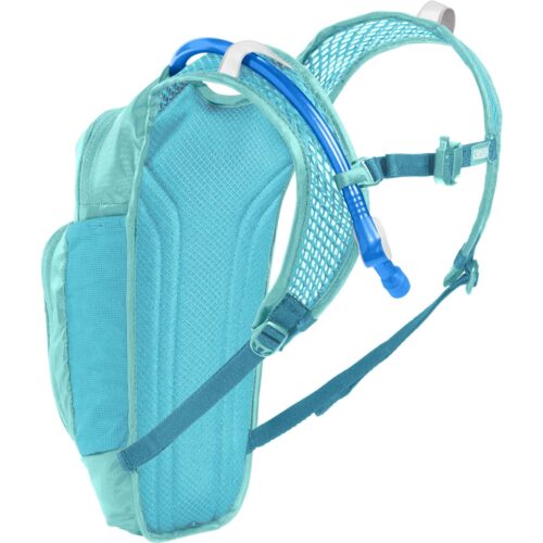 CAMELBAK KIDS’ MINI M.U.L.E. HYDRATION PACK 3L WITH 1.5L RESERVOIR 2023: TURQUOISE/TURTLE CBKMMB5